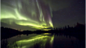 Aurora from geomagnetic storm